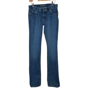 Wrangler Shiloh Jeans Womens 5 X 38 (29x36) Blue Low Rise Bootcut Riding Cowgirl